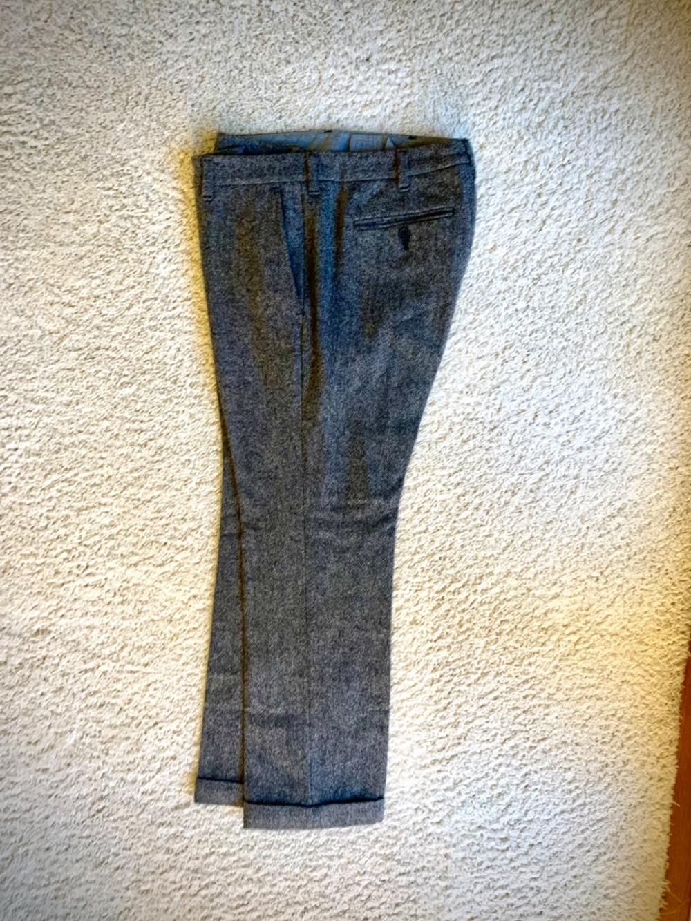 Luxury Level Birdseye Wool Pants